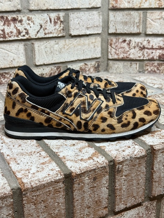 J. Crew Shoes - New Balance X J.Crew 996 Sneakers in Leopard Calf Hair LIMITED EDITION Size 8